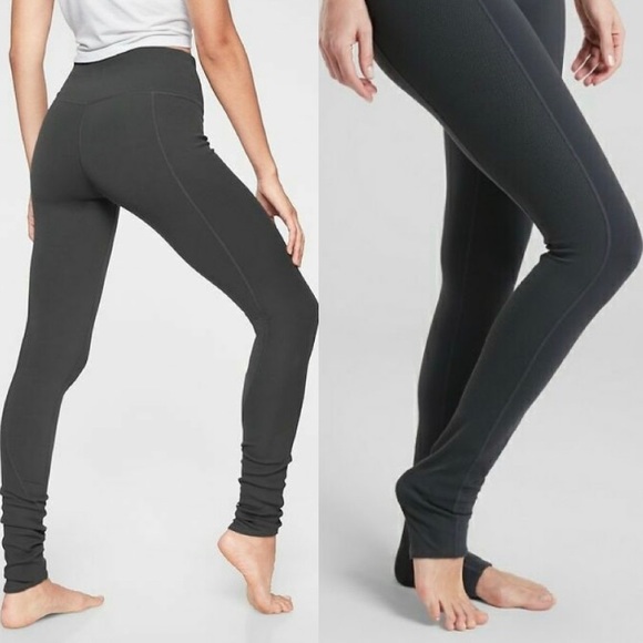 Athleta Pants - Athleta Barre Rib Tight Full Length Leggings | M